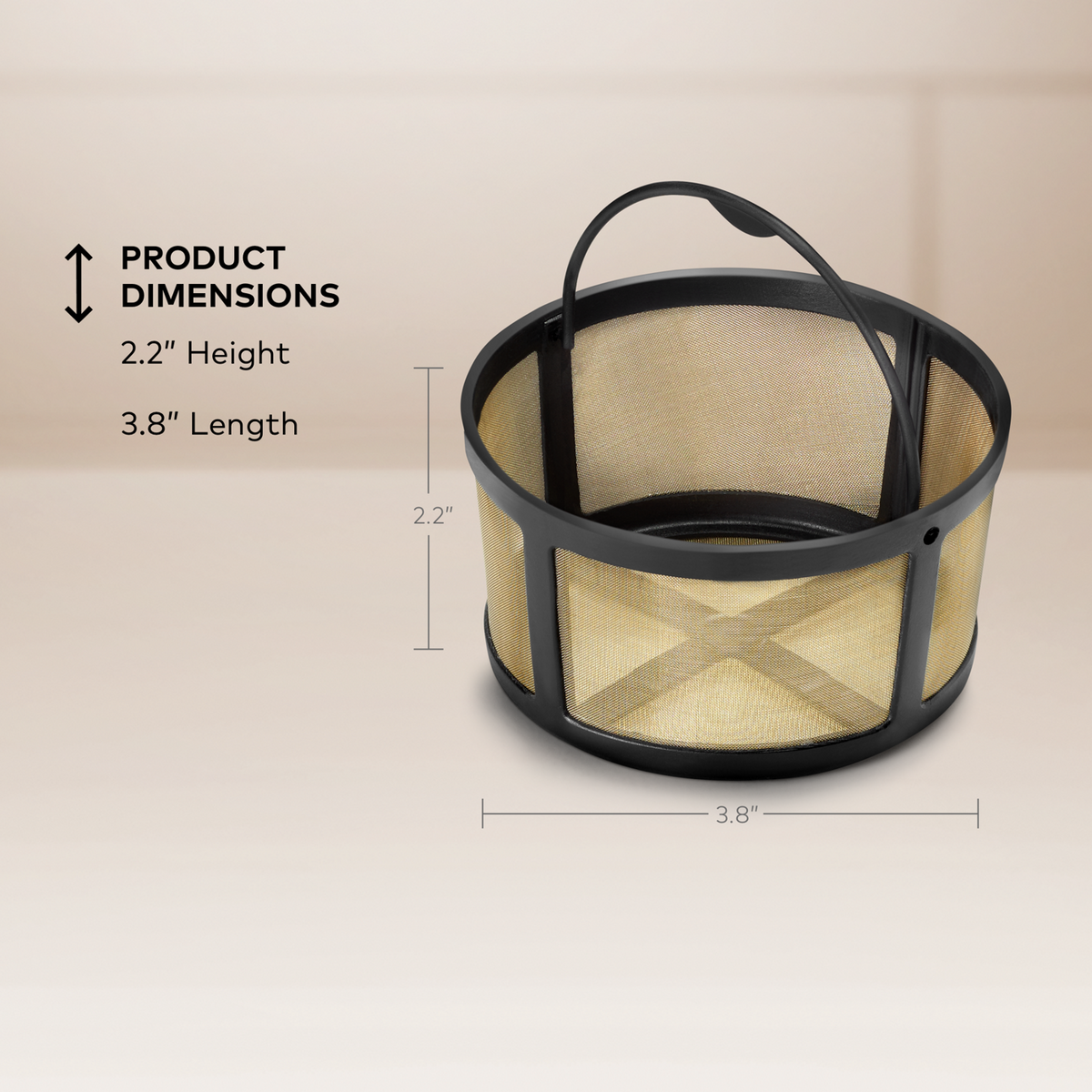 Keurig® Gold Tone Mesh Filter K9