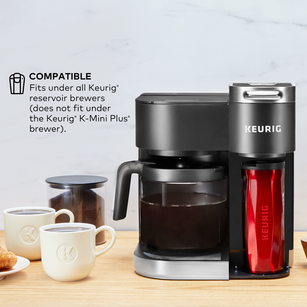 14oz. Faceted Travel Mug Red S7