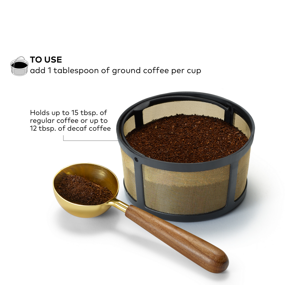 Keurig® Gold Tone Mesh Filter K9