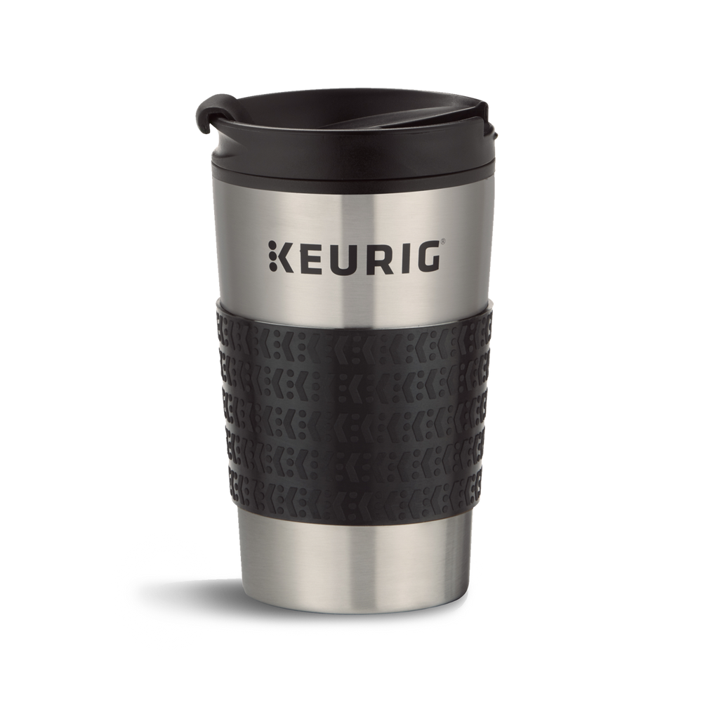 Keurig® insulated stainless steel travel mug 12oz J8