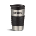 Keurig® insulated stainless steel travel mug 12oz J8