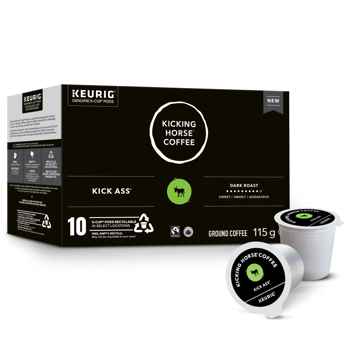 Kicking Horse® Coffee Kick Ass Dark Roast V3