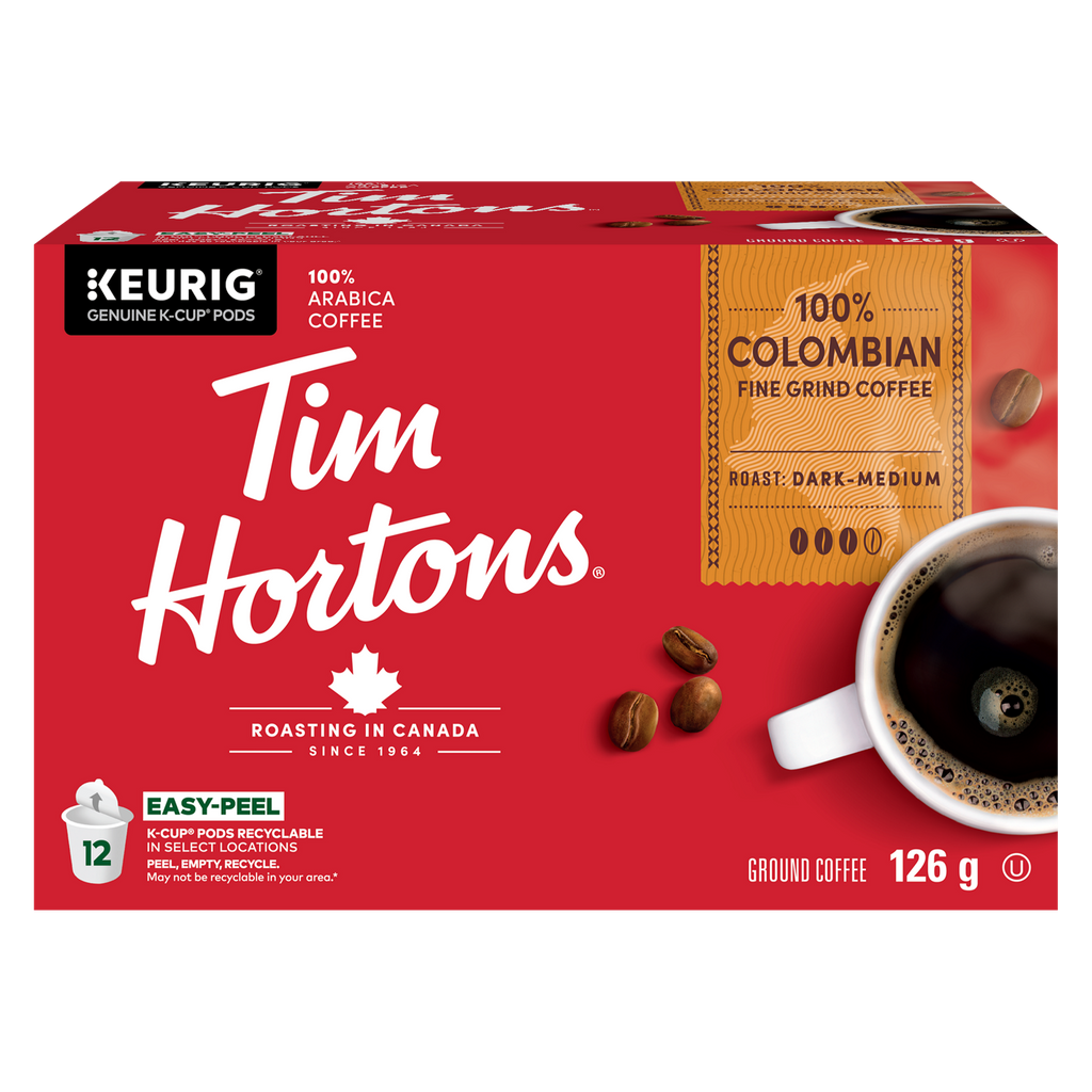 Tim Hortons Colombian Medium Roast Coffee P1