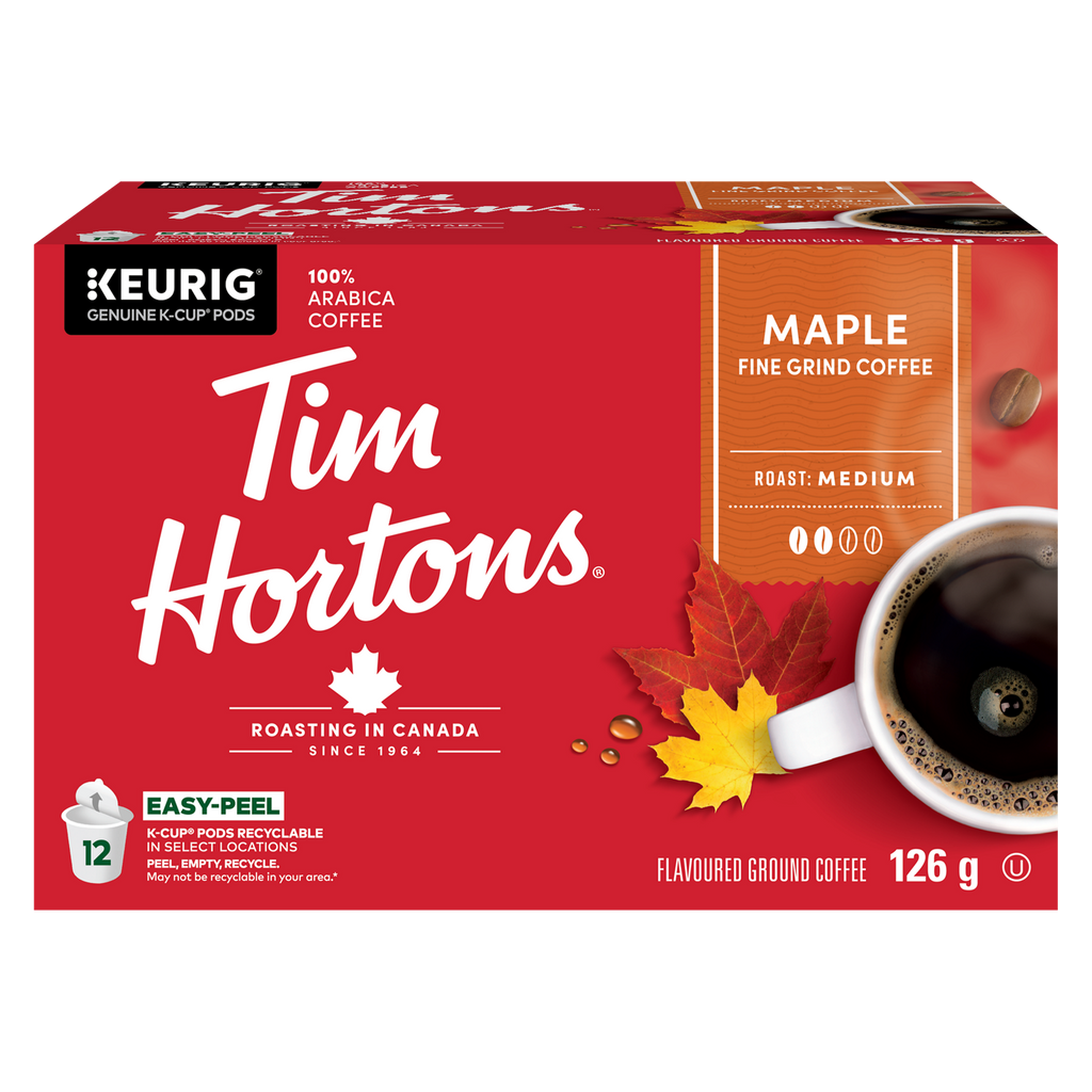 Tim Hortons Maple Flavoured Medium Roast Coffee O4