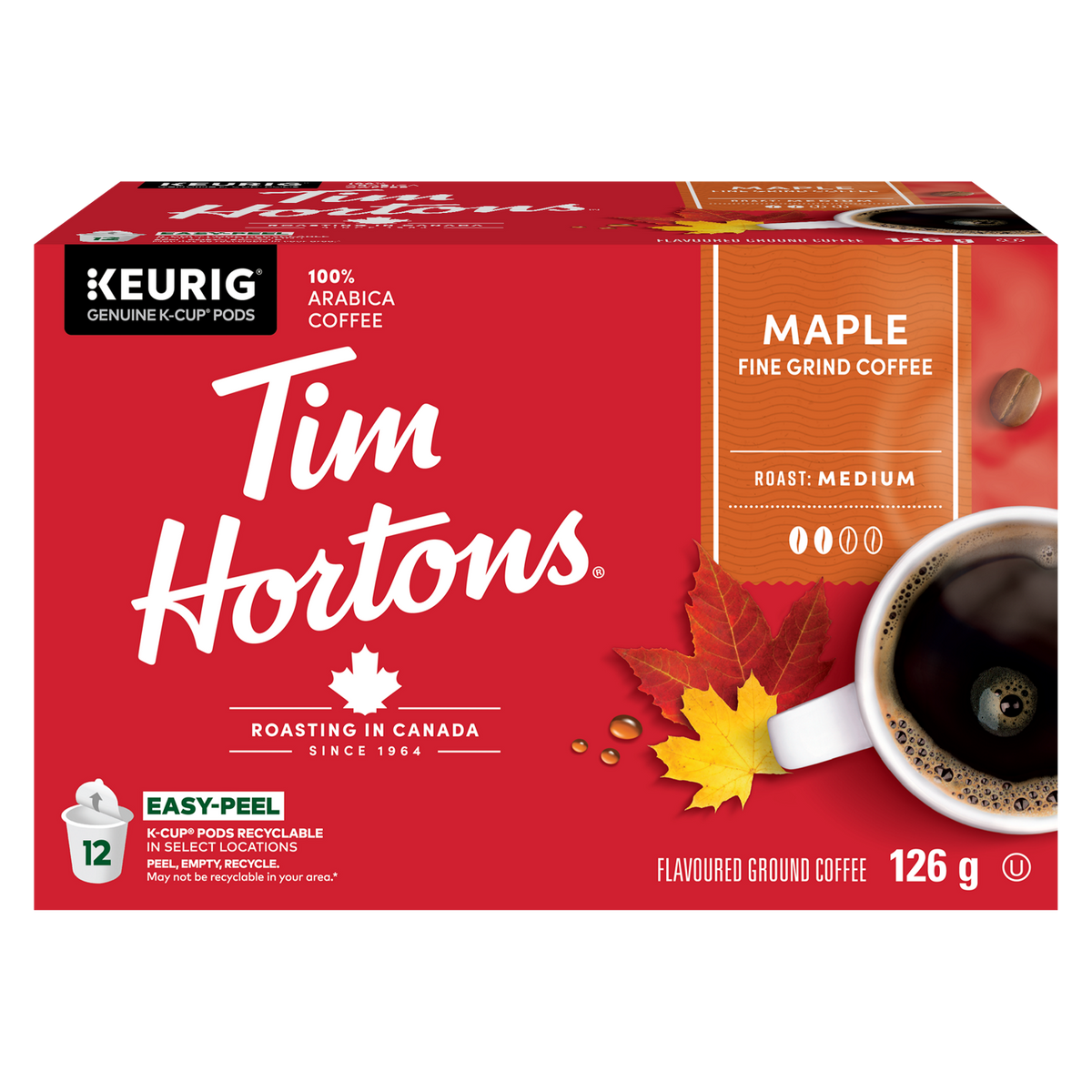 Tim Hortons Maple Flavoured Medium Roast Coffee O4