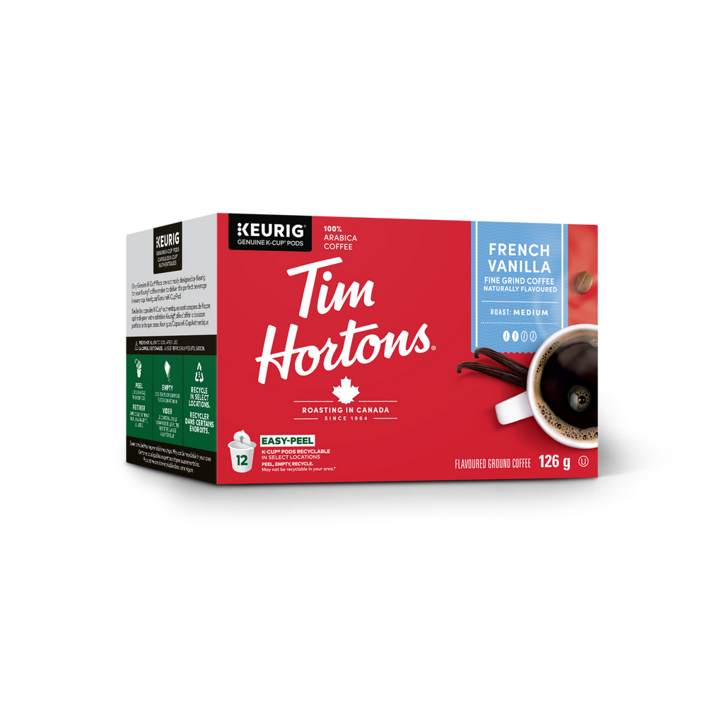 Tim Hortons French Vanilla Medium Roast Coffee T3