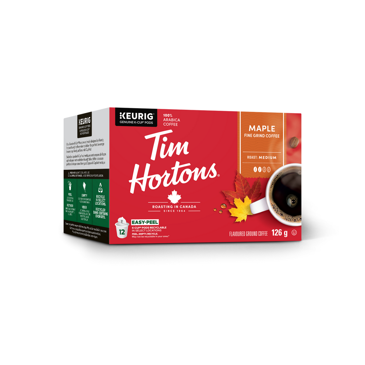 Tim Hortons Maple Flavoured Medium Roast Coffee O4