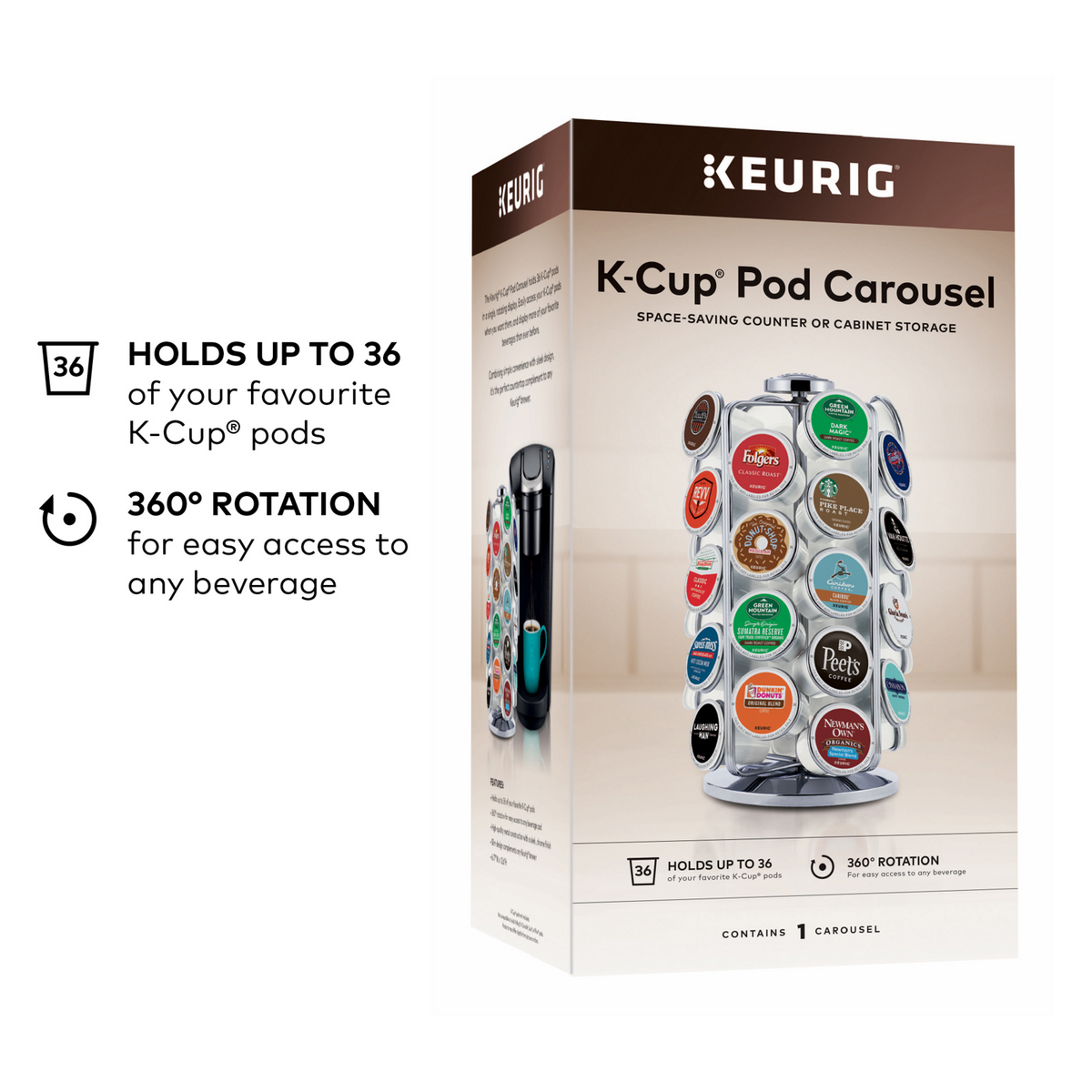 Keurig® K-Cup® Pod Carousel X8