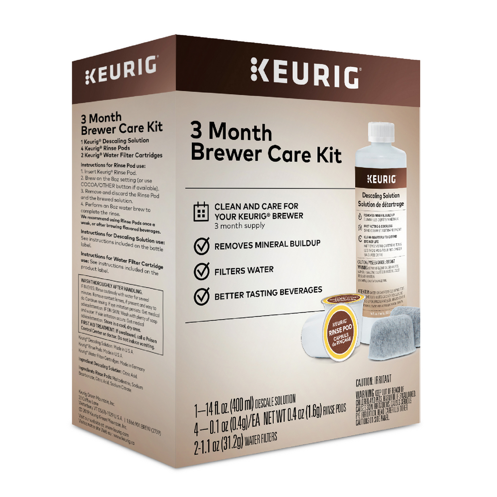 Keurig® 3 Month Brewer Care Kit X1