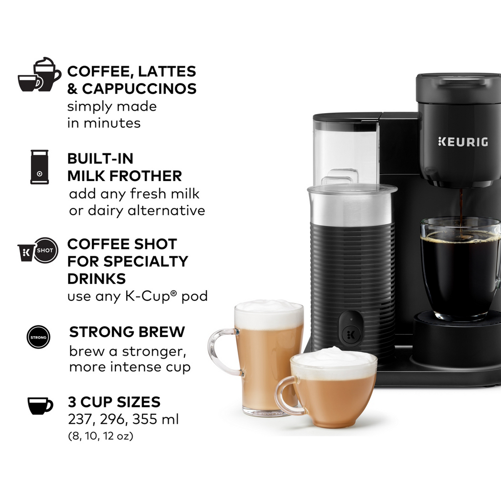 Keurig® K-Café Essentials® Single Serve Coffee - Latte & Cappuccino Maker B3