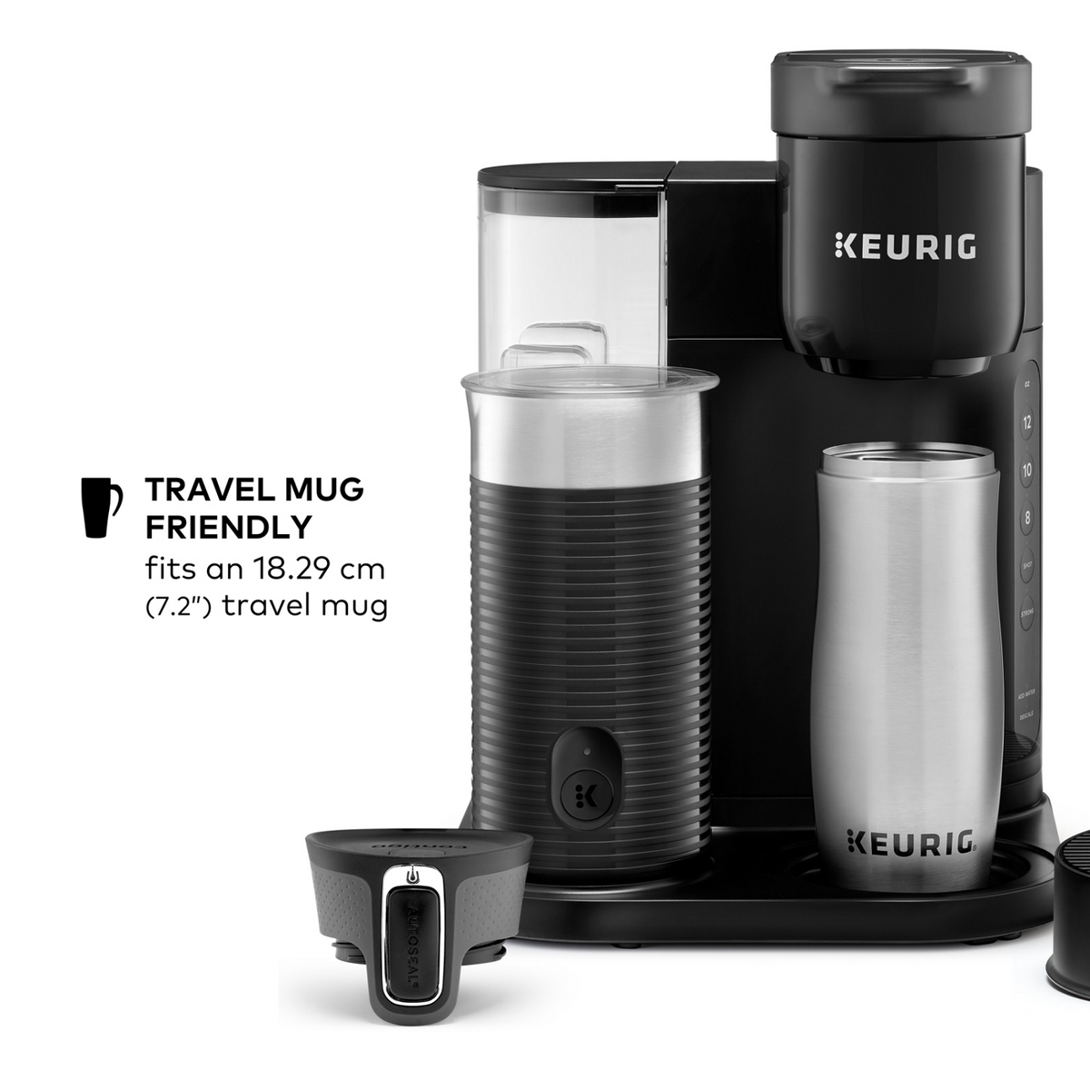 Keurig® K-Café Essentials® Single Serve Coffee - Latte & Cappuccino Maker W6
