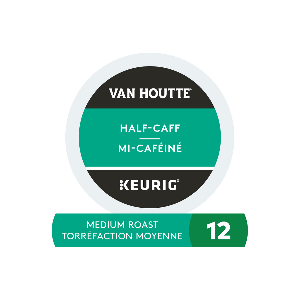 Van Houtte Half Caff Medium Roast Coffee Q0