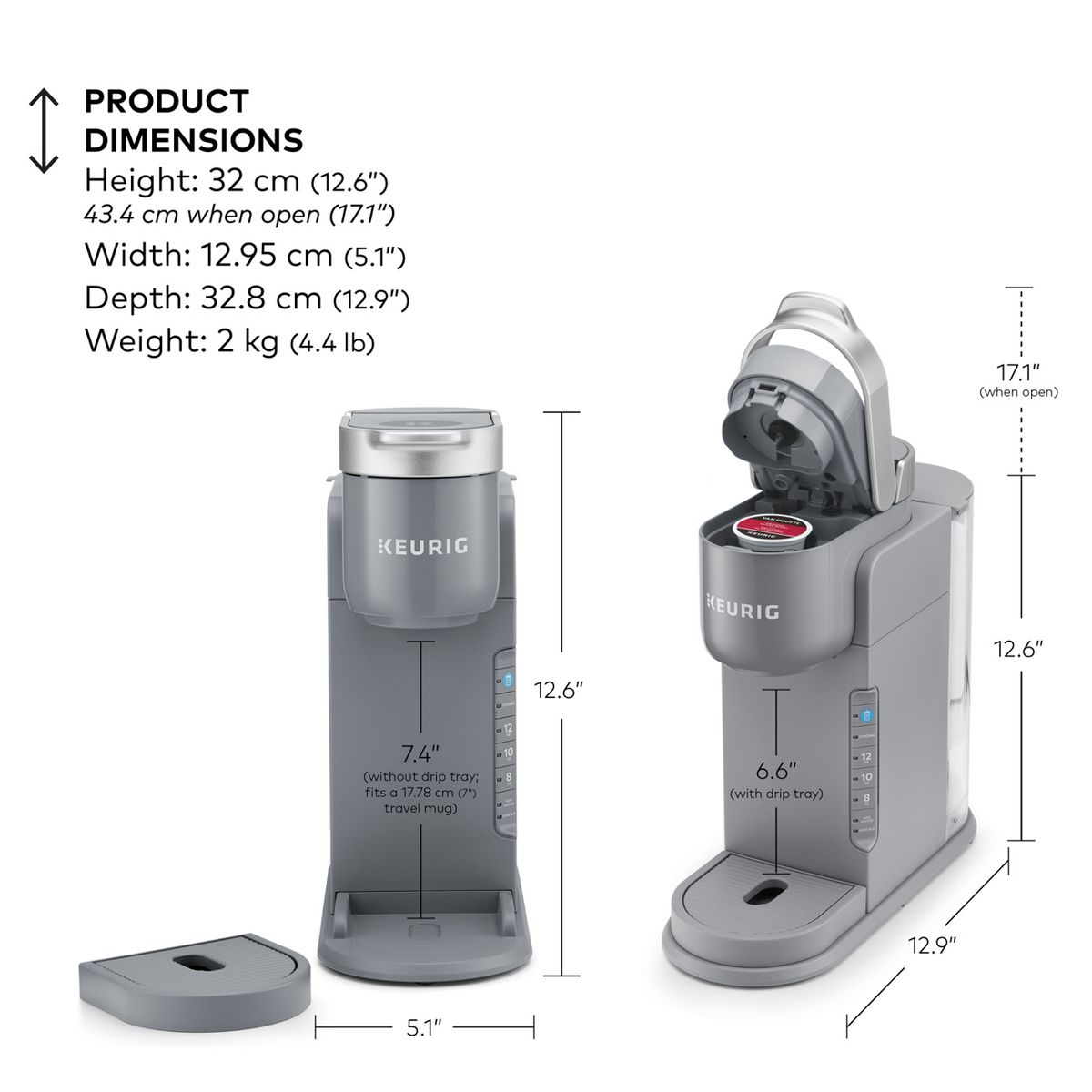 Keurig® Single Serve K-Iced® Coffee Maker K2