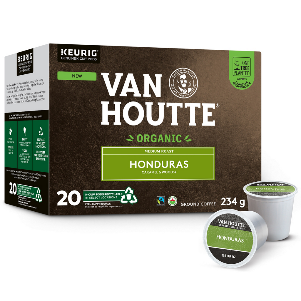 Van Houtte Honduras Organic Fairtrade Medium Roast Coffee T7