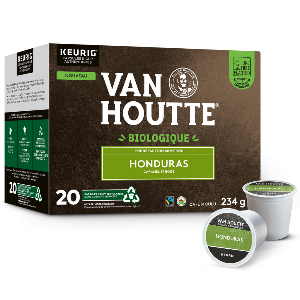 Van Houtte Honduras Organic Fairtrade Medium Roast Coffee T7