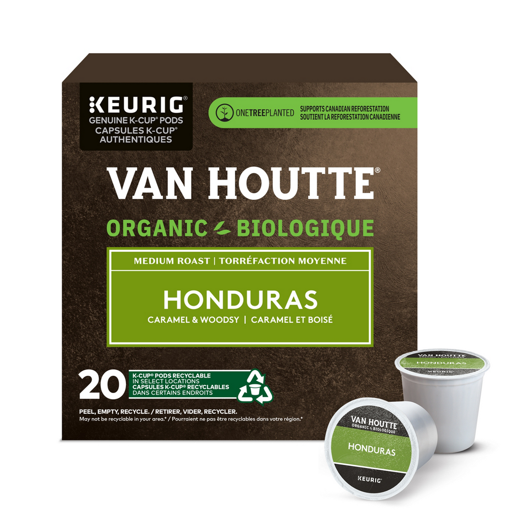 Van Houtte Honduras Organic Fairtrade Medium Roast Coffee T7