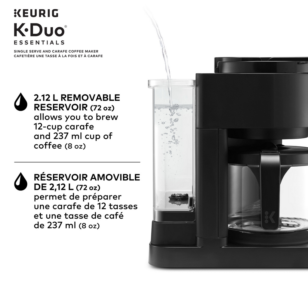 Keurig® K-Duo® Essentials Hot & Iced Single Serve & Carafe Coffee Maker Gen2 A6
