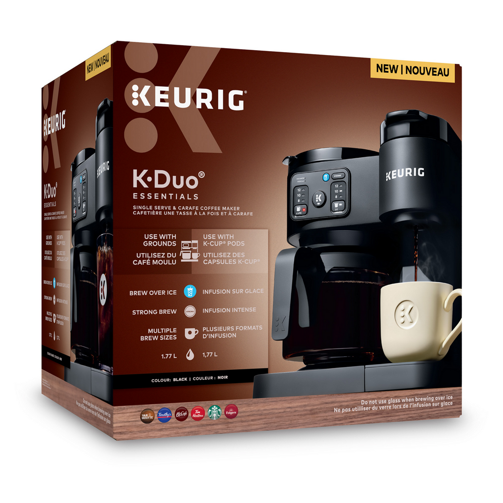 Keurig® K-Duo® Essentials Hot & Iced Single Serve & Carafe Coffee Maker Gen2 P9