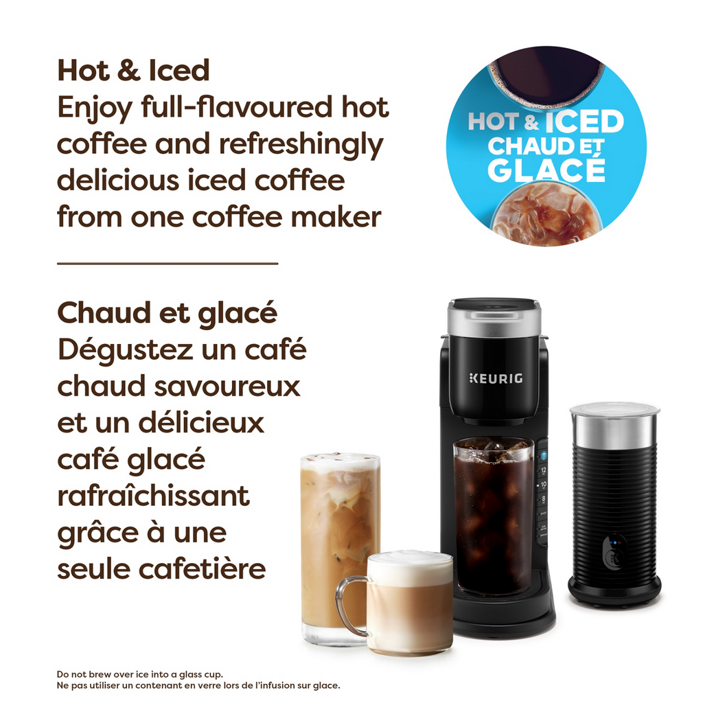 Keurig® K-Café® Barista Bar Single Serve Coffee - Latte & Cappuccino Maker O8