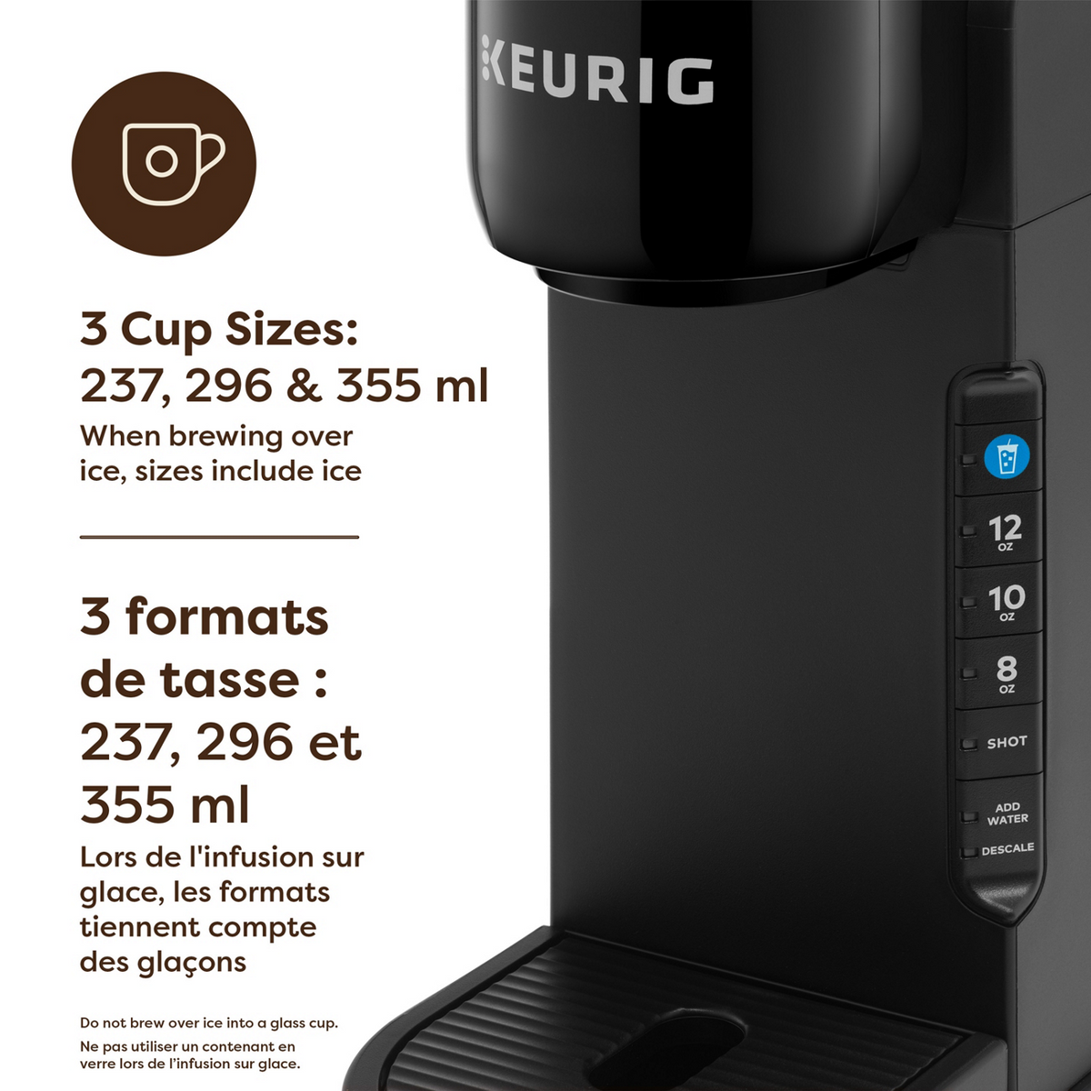 Keurig® K-Café® Barista Bar Single Serve Coffee - Latte & Cappuccino Maker O8
