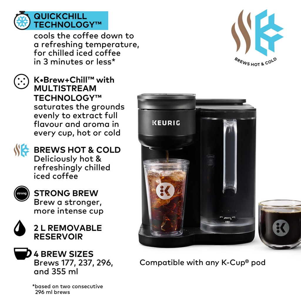 Keurig® K-Brew+Chill® Single Serve Coffee Maker R0