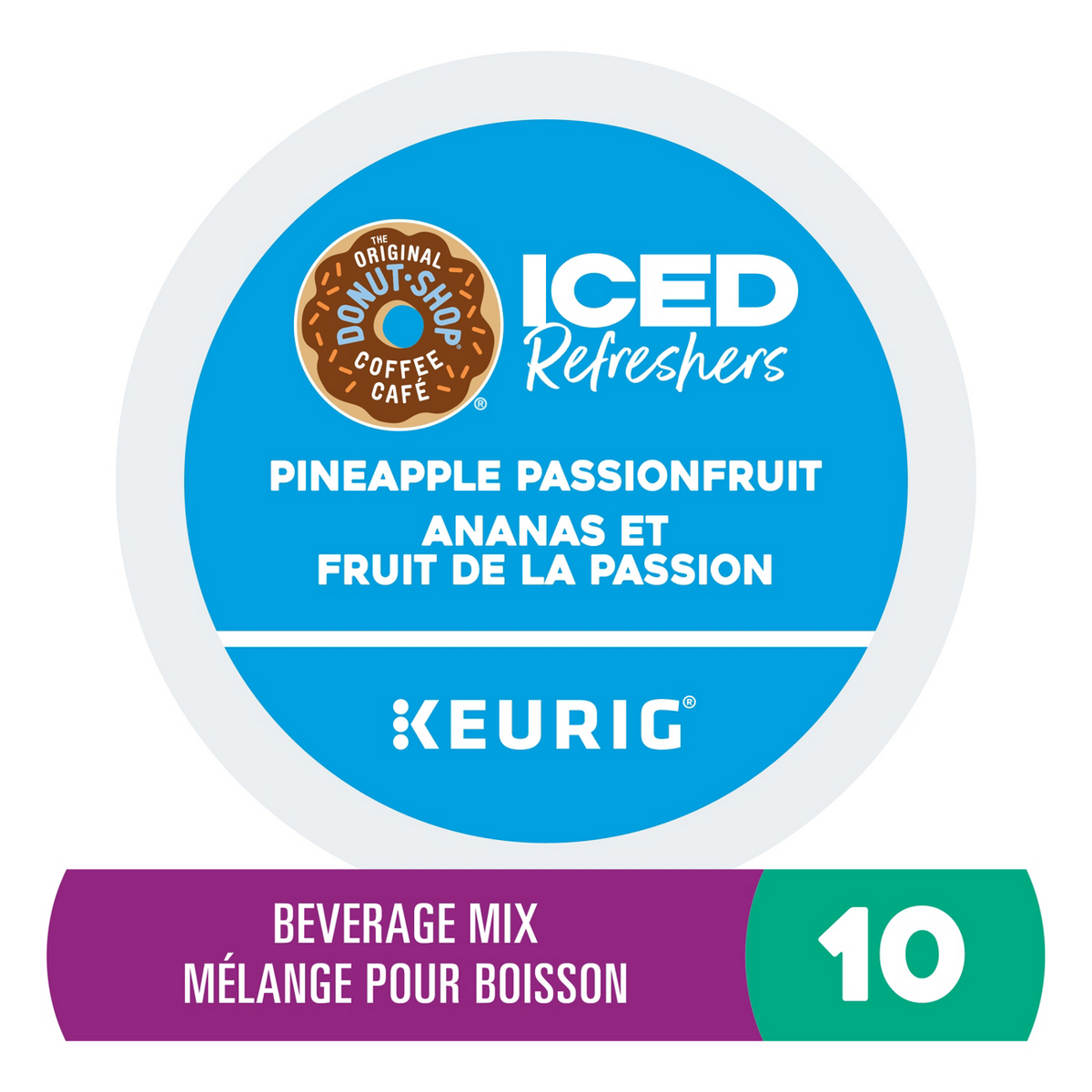The Original Donut Shop® Pineapple Passionfruit Iced Refreshers L2