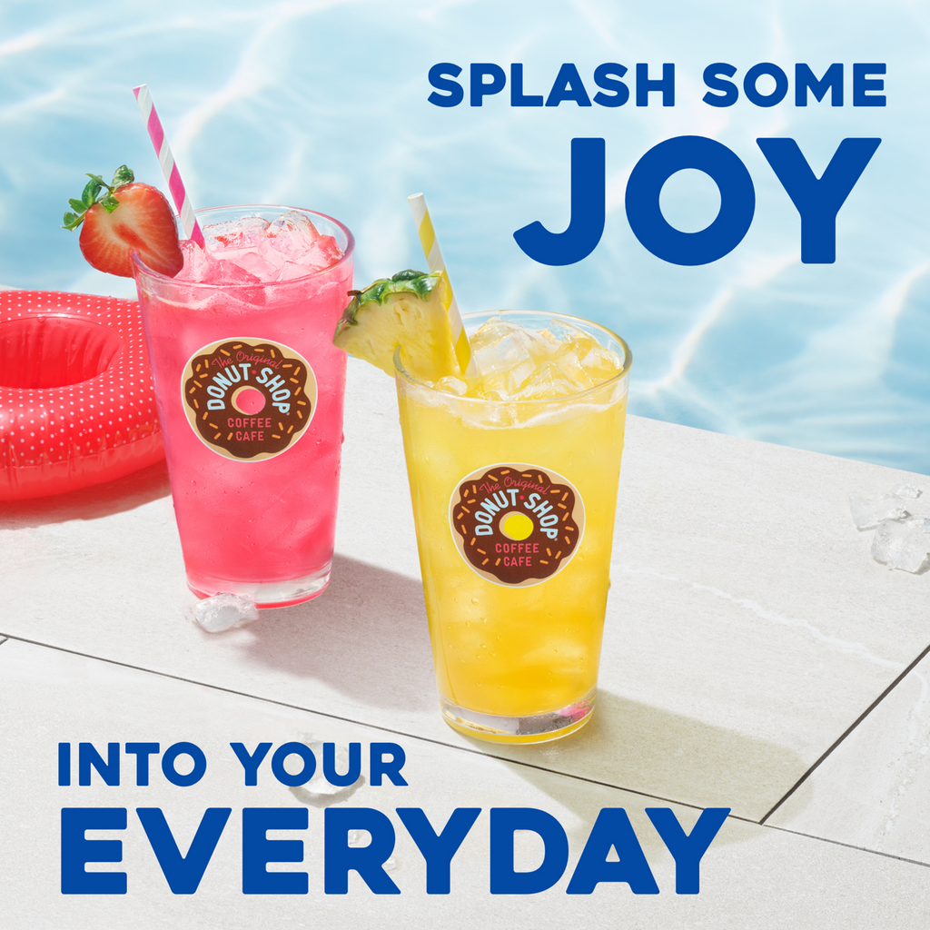 The Original Donut Shop® Strawberry Acai Iced Refreshers W0