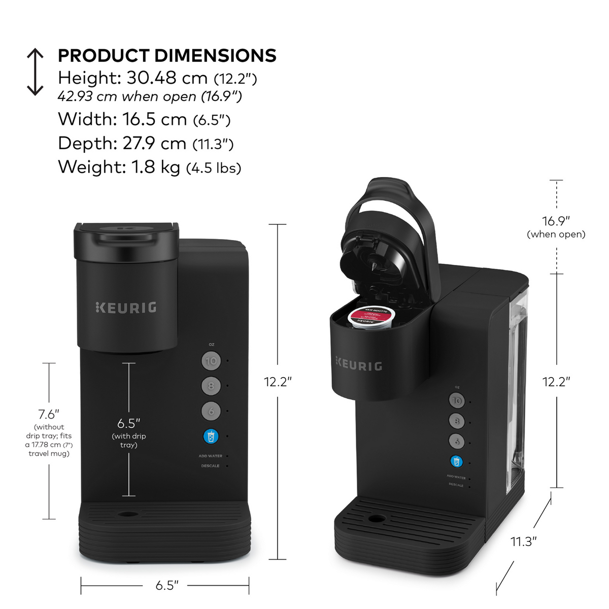 Keurig® K-Express Essentials® Plus Single Serve Coffee Maker L9
