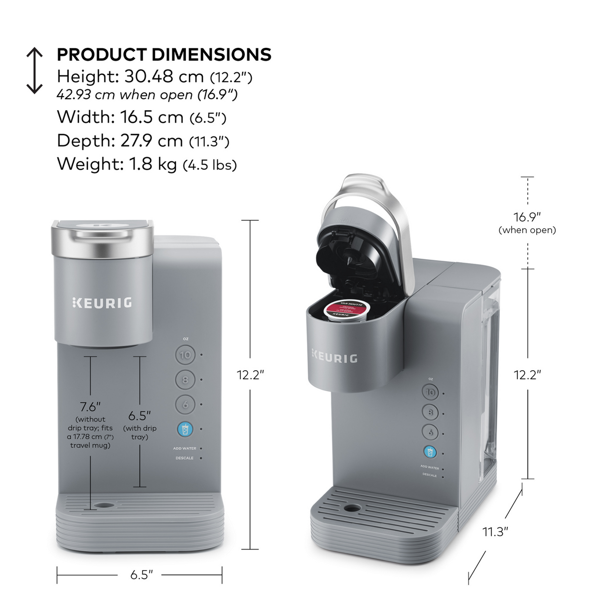 Keurig® K-Express Essentials® Plus Single Serve Coffee Maker L9