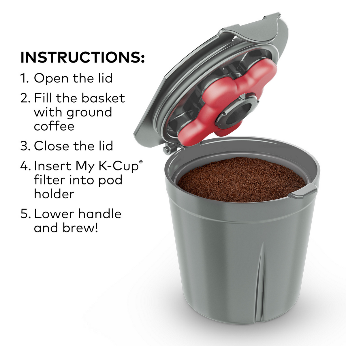My K-Cup® Universal Reusable Coffee Filter O5