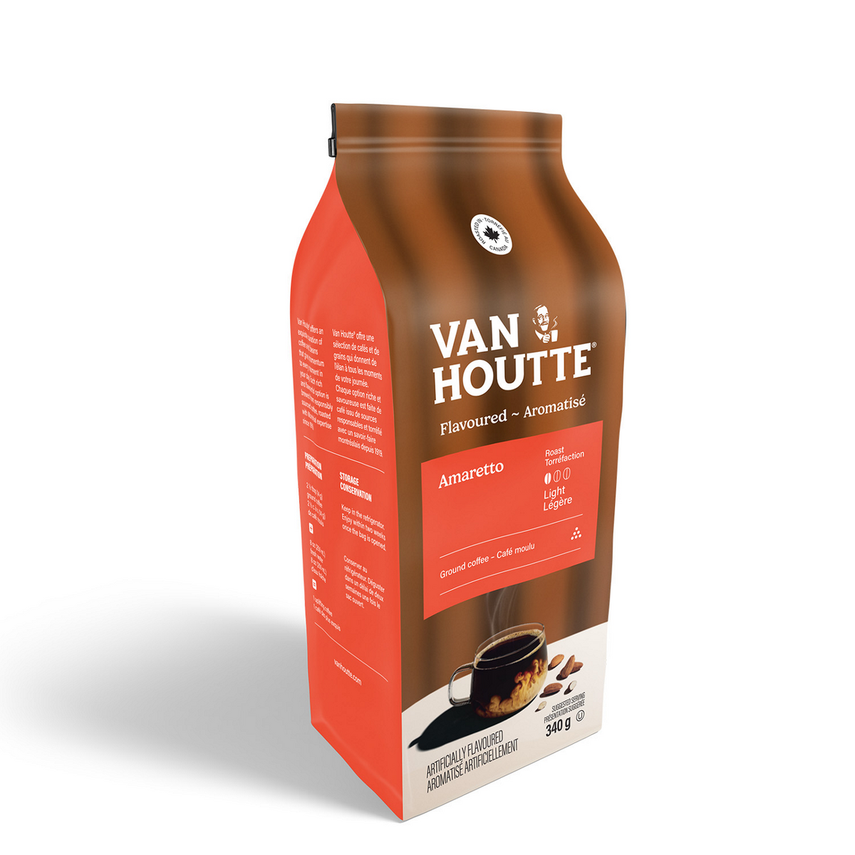 Van Houtte Amaretto Light Roast Ground H4