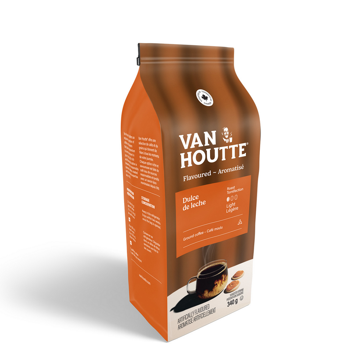 Van Houtte Dulce de Leche Light Roast Ground Coffee K6