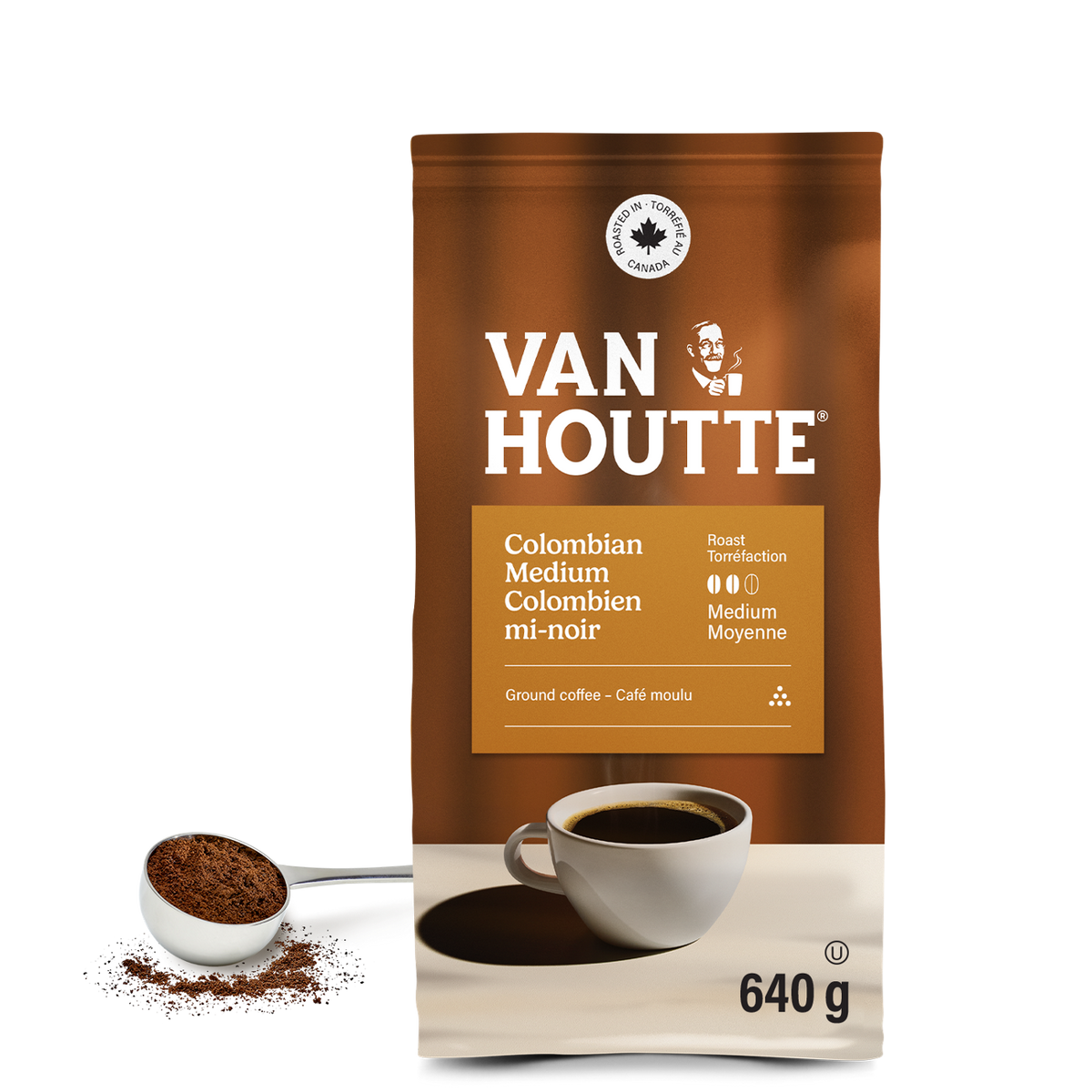 Van Houtte Colombian Medium Roast Ground Coffee H9