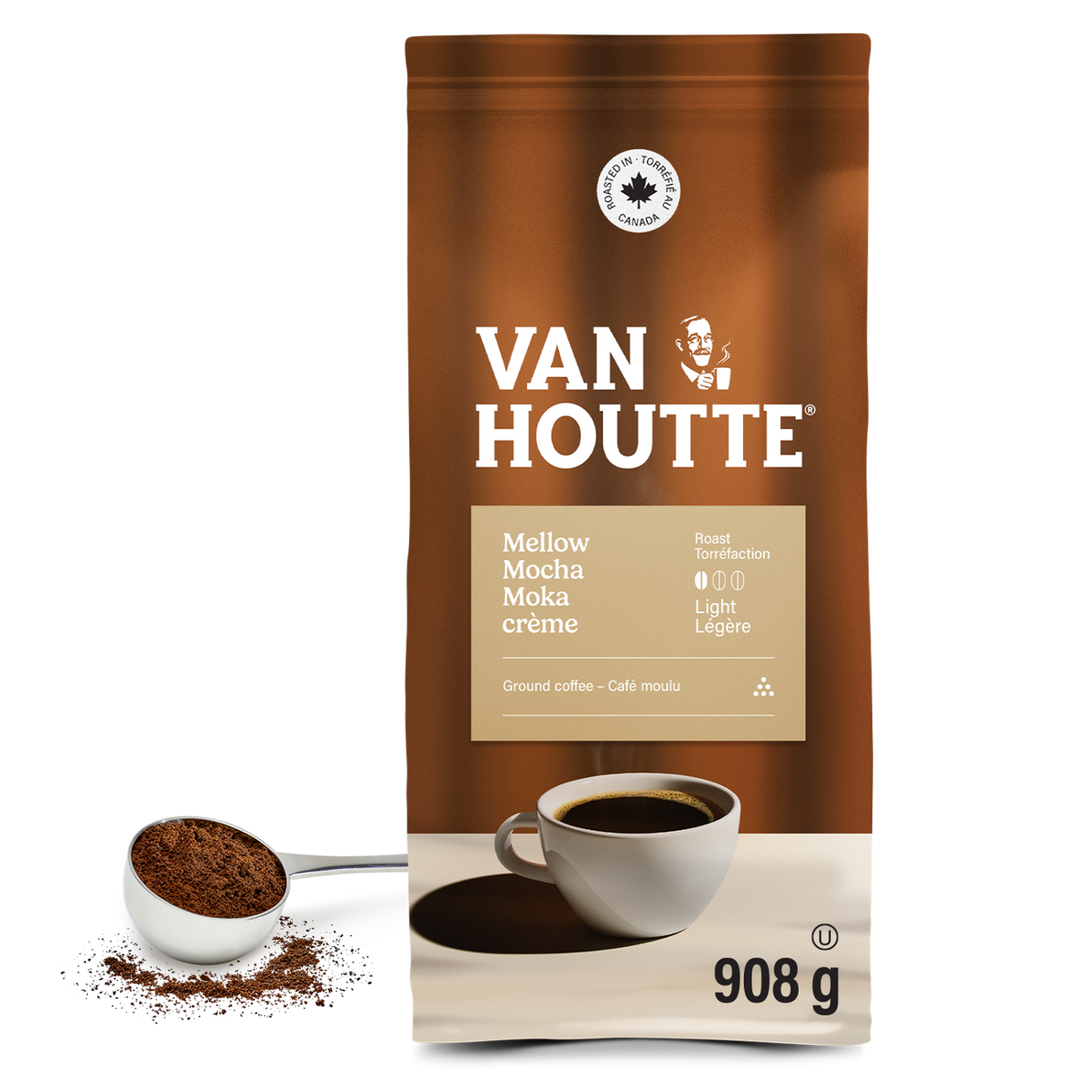 Van Houtte Mellow Mocha Light Roast Ground Coffee L0