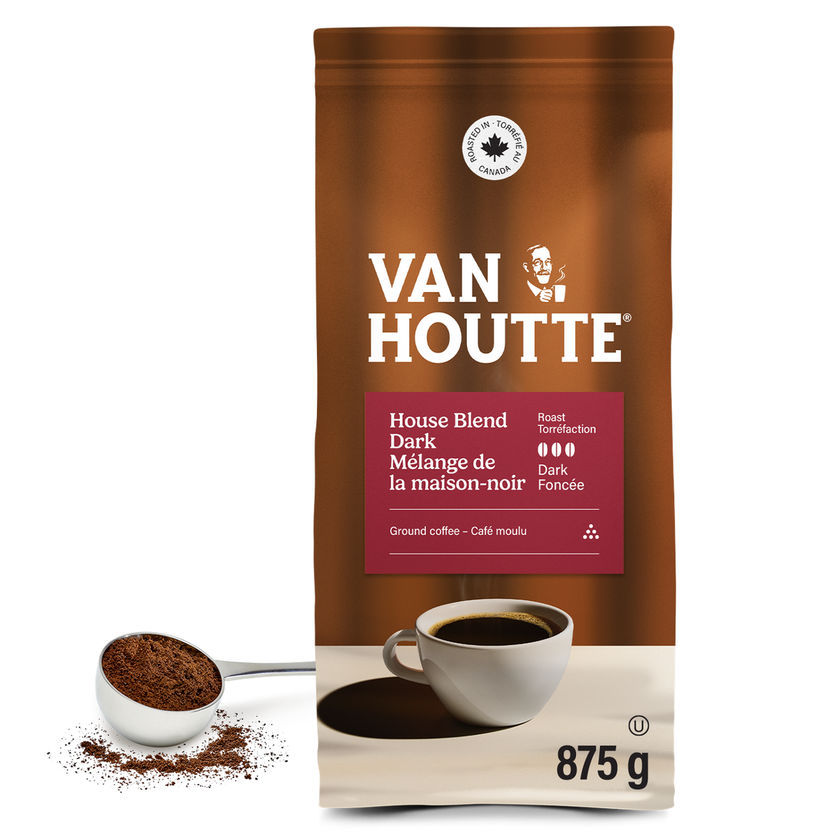 Van Houtte House Blend Dark Ground Coffee Y8