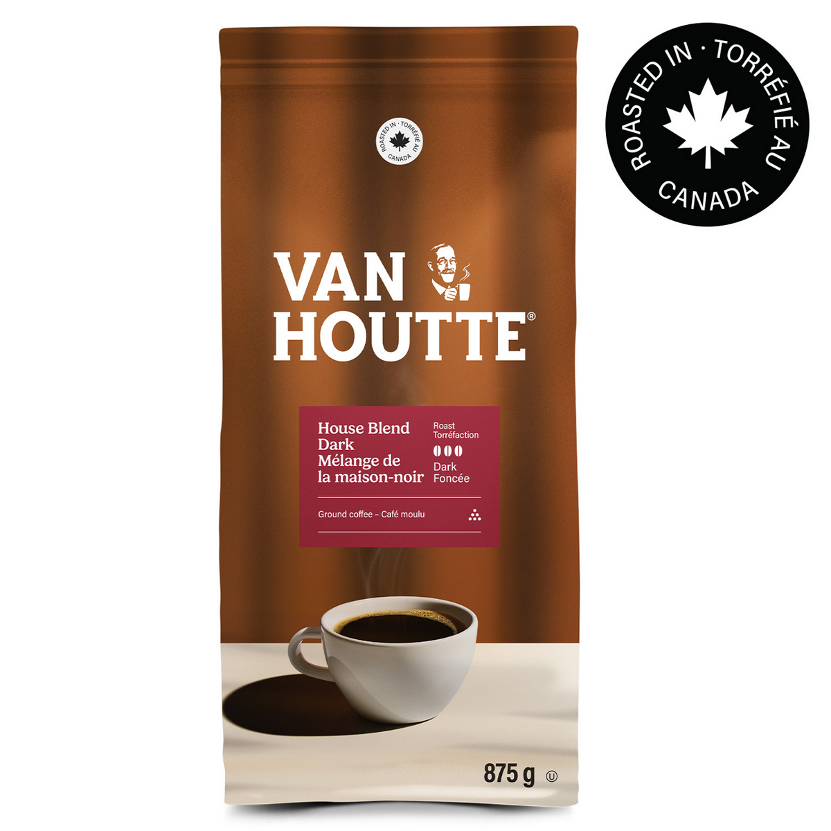 Van Houtte House Blend Dark Ground Coffee Y8