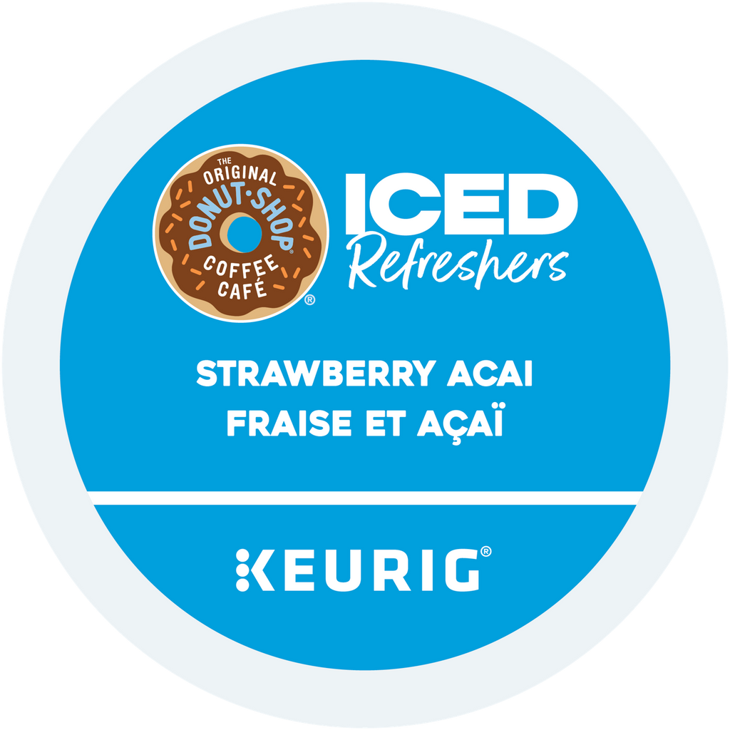 The Original Donut Shop® Strawberry Acai Iced Refreshers W0