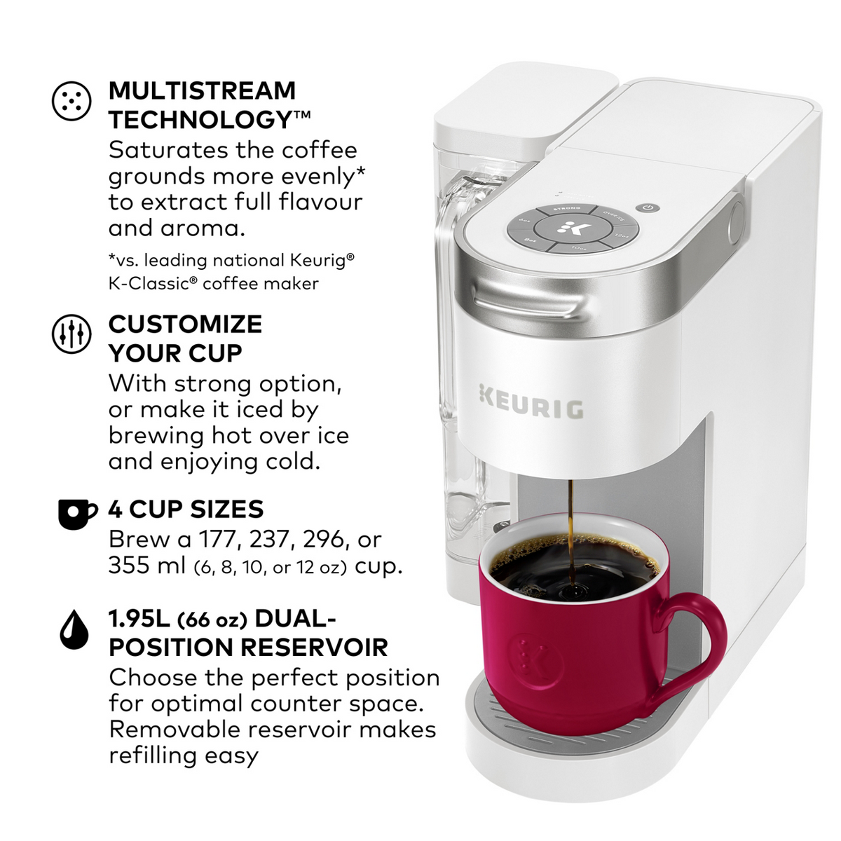 Keurig® K-Supreme® Single Serve Coffee Maker F0