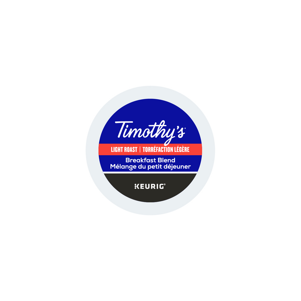 Timothy's Breakfast Blend Light Roast Coffee C1