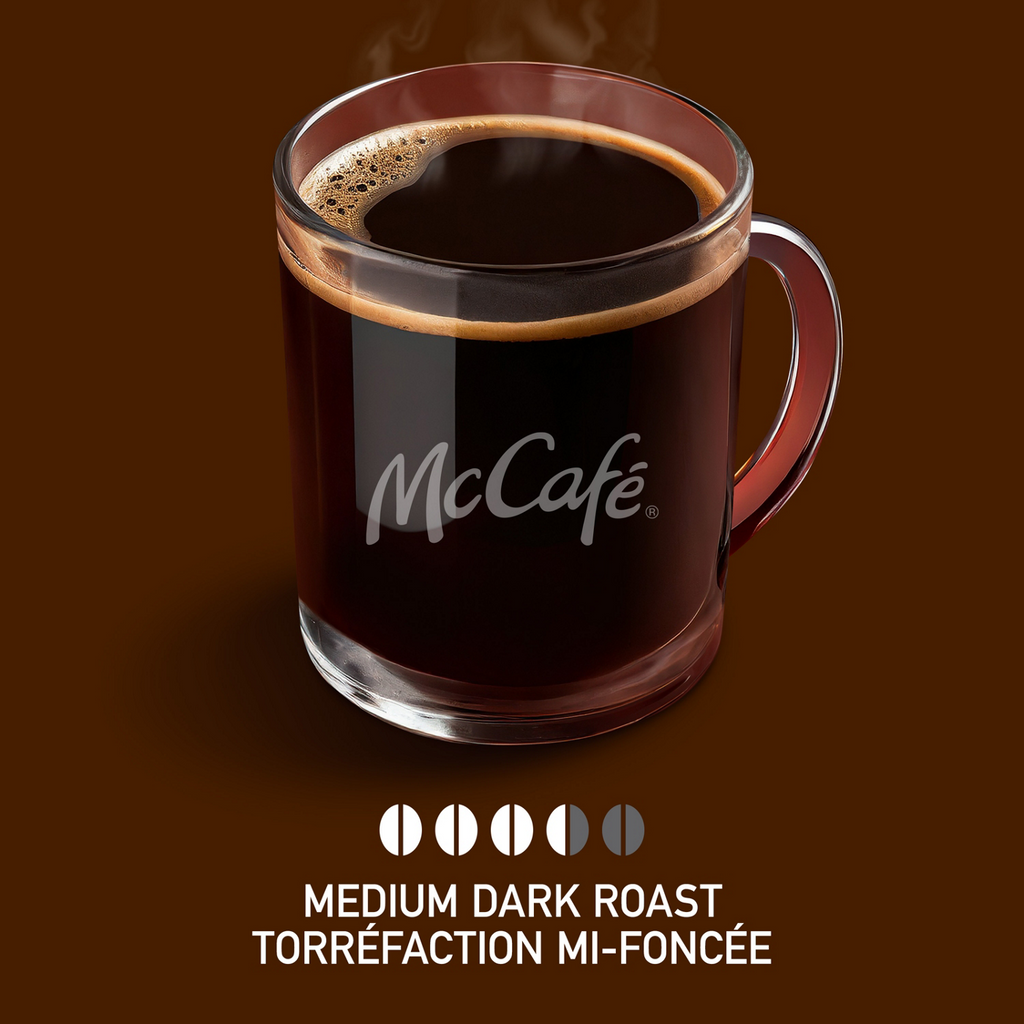 McCafé Premium Medium Dark Roast Decaf Ground Coffee N8