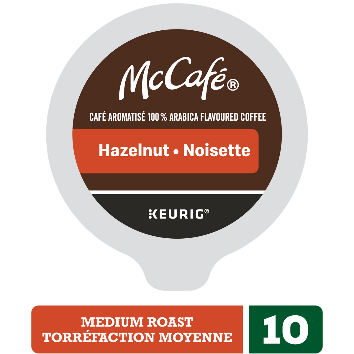 McCafé Hazelnut Premium Medium Roast Coffee N8
