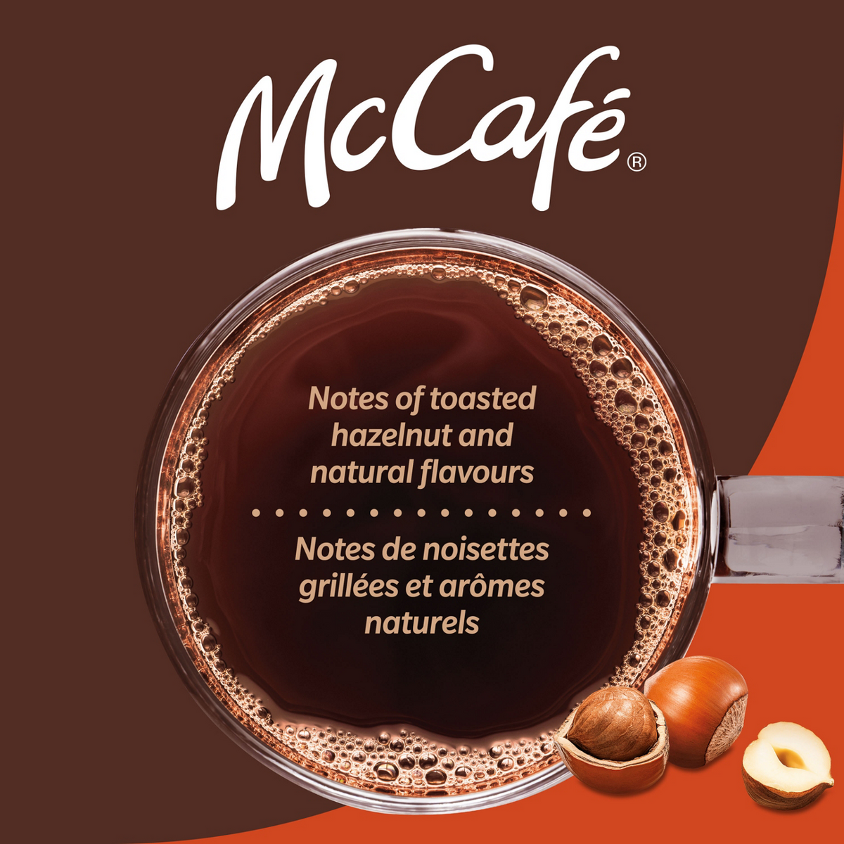 McCafé Hazelnut Premium Medium Roast Coffee N8
