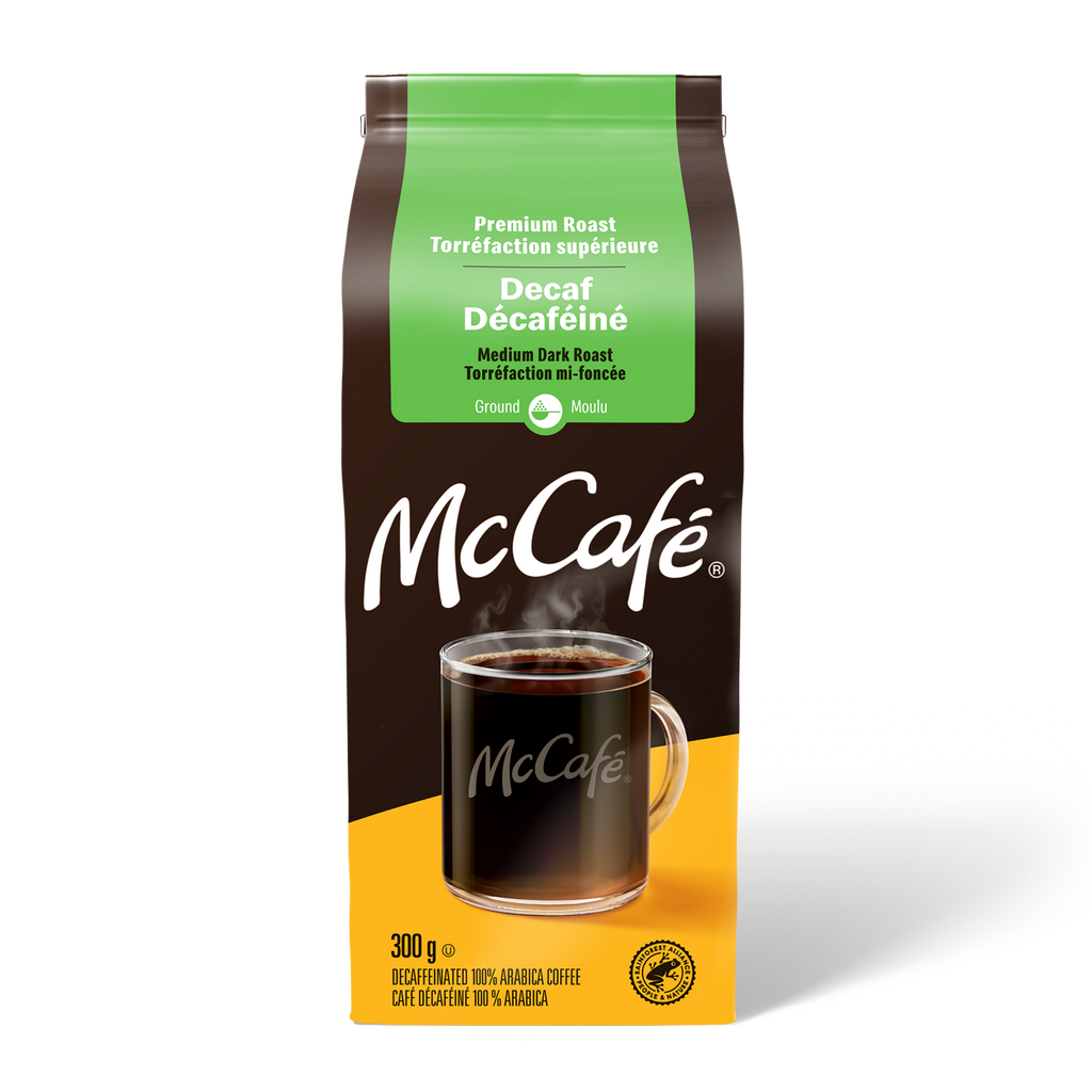 McCafé Premium Medium Dark Roast Decaf Ground Coffee N8