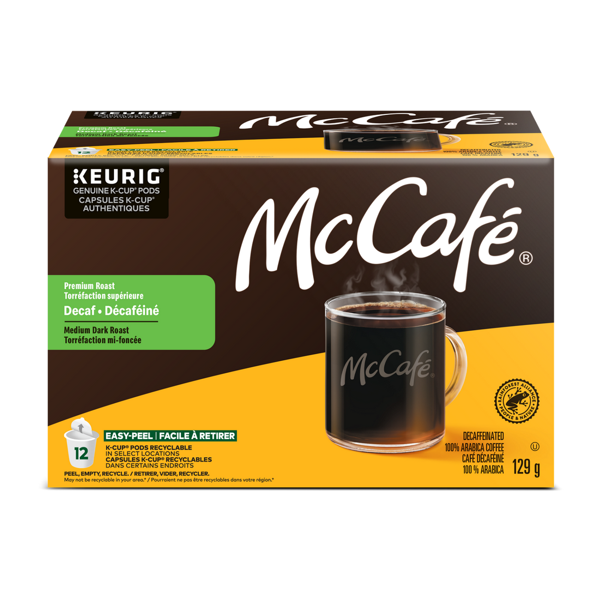 McCafé Premium Medium Dark Roast Decaf Coffee N3