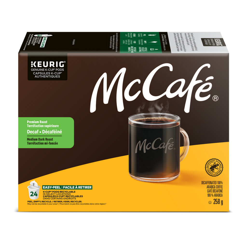 McCafé Premium Medium Dark Roast Decaf Coffee N3