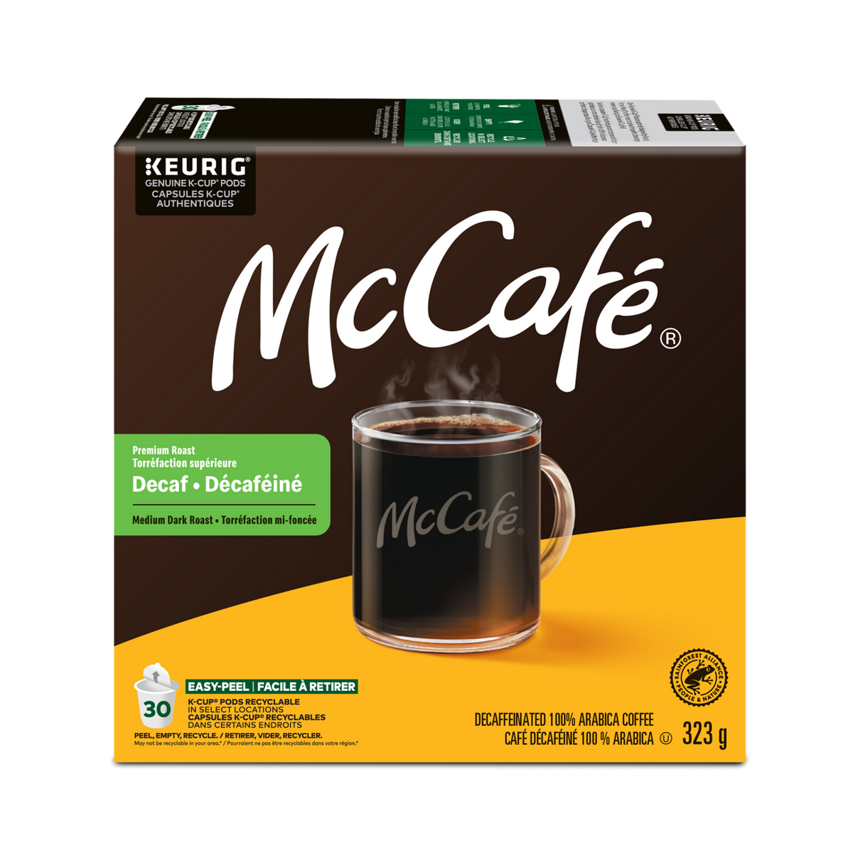 McCafé Premium Medium Dark Roast Decaf Coffee N3