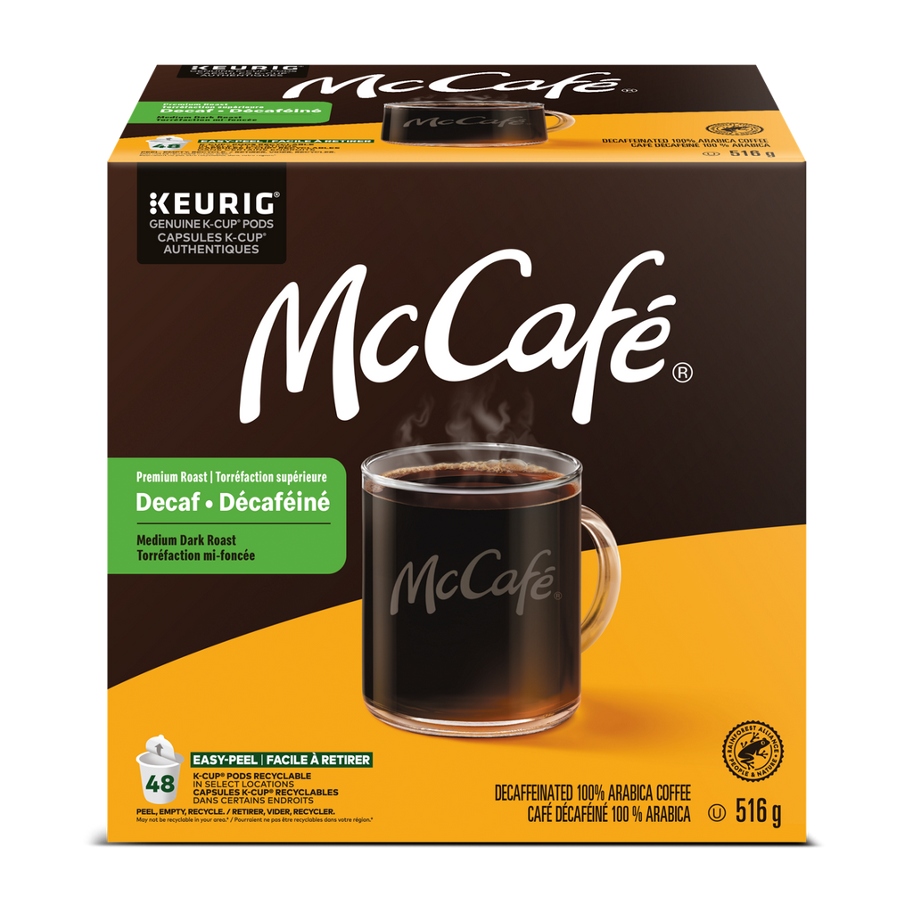 McCafé Premium Medium Dark Roast Decaf Coffee N3