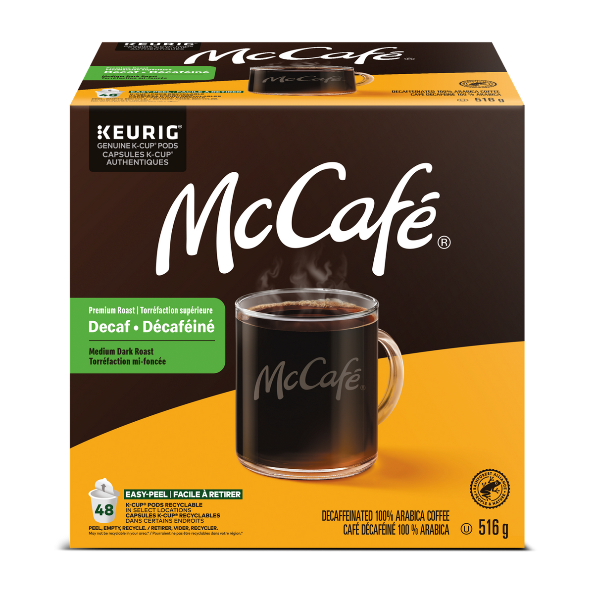 McCafé Premium Medium Dark Roast Decaf Coffee N3