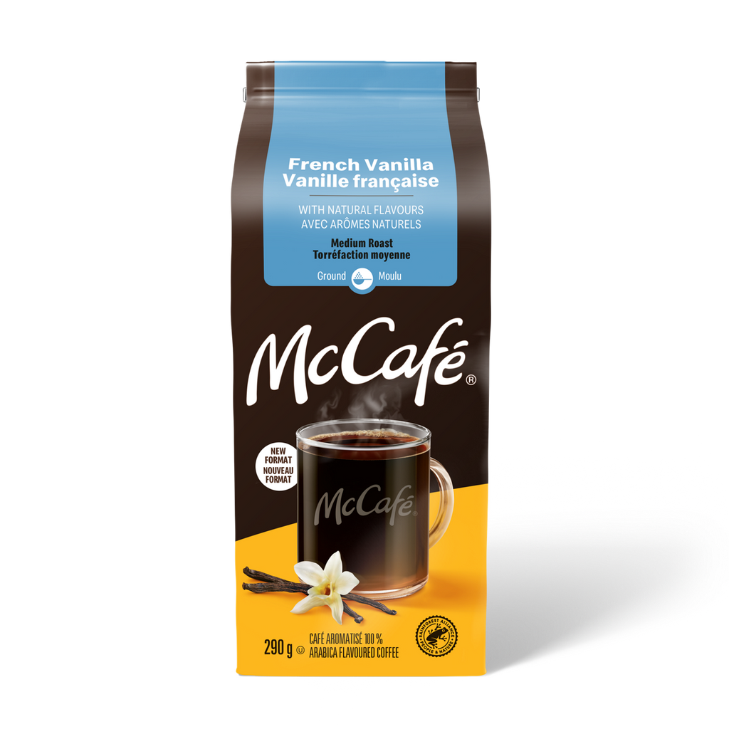 McCafé Premium French Vanilla Flavoured Medium Roast Ground Coffee M0