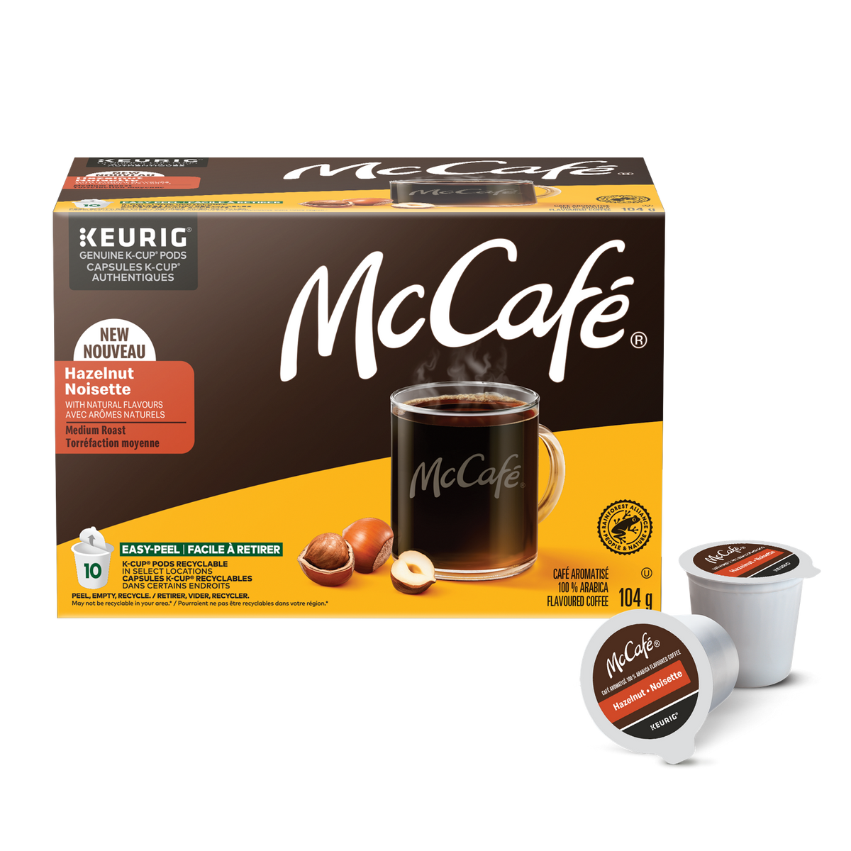 McCafé Hazelnut Premium Medium Roast Coffee N8